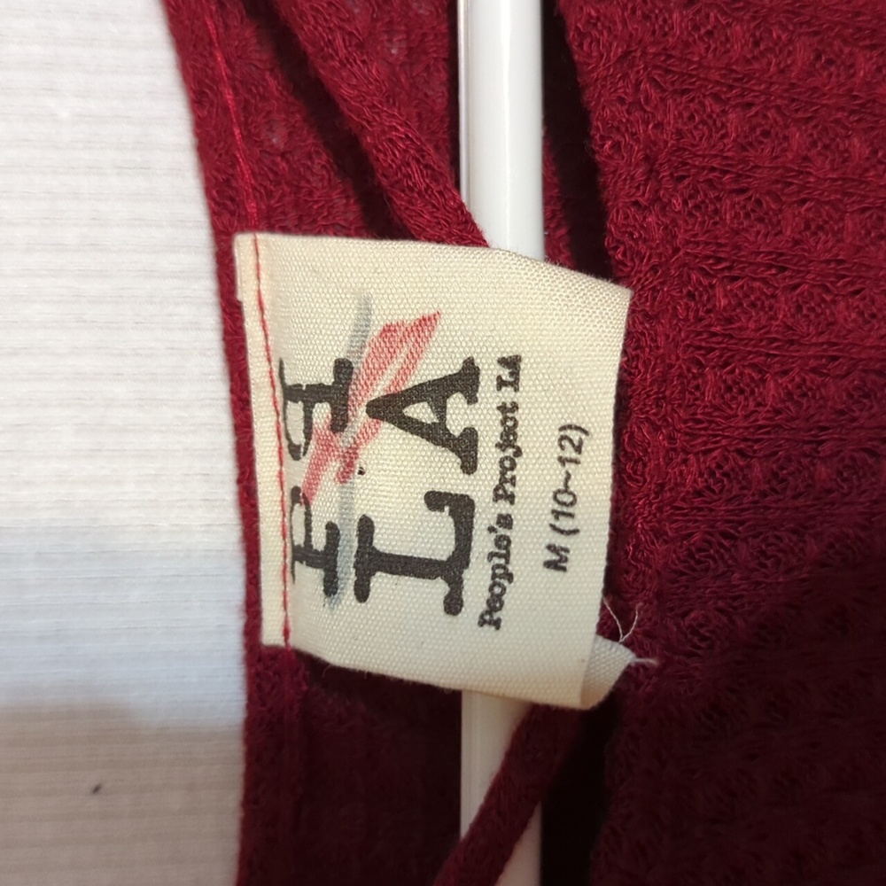 Girls Top Bundle size 10/12 Carter's Fox Sweater People's Project LA Thermal 613 - Picture 5 of 7